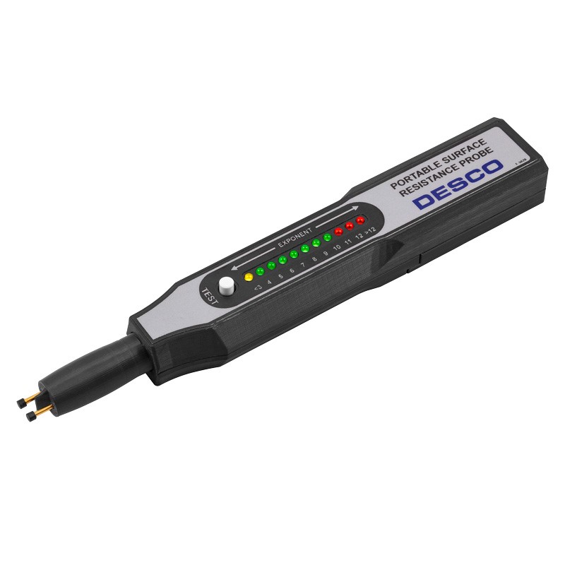 DESCO 19301兩點(diǎn)靜電電阻測(cè)試筆Portable Surface Resistance Probe
