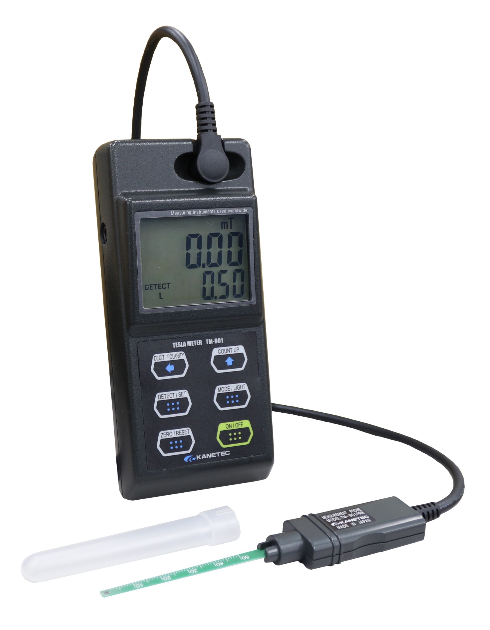 日本強力KANETEC TM-901EXP 泰斯拉測量儀 手持高斯計 特斯拉計 磁通密度計