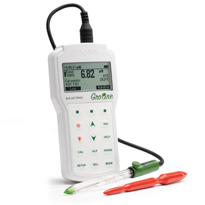 HANNA HI98168便攜式pH-mV-oCoF測定儀【土壤農(nóng)業(yè)】