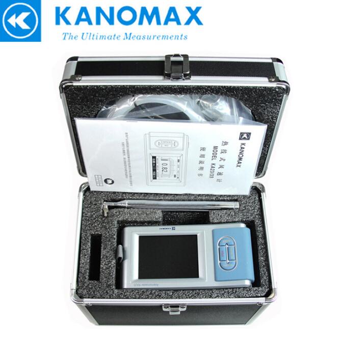 加野 Kanomax KA23熱式風(fēng)速儀KA23/KA33（帶測量風(fēng)壓）