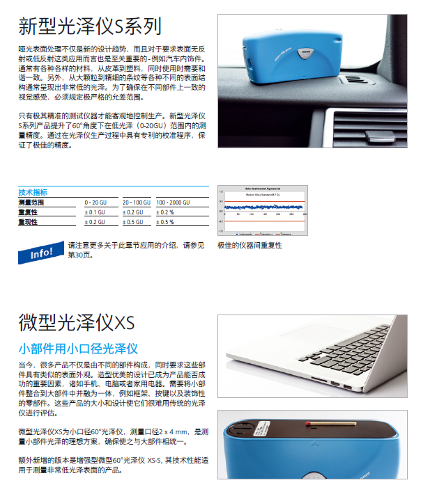 德國BYK 4569 微型光澤儀XS 小口徑光澤儀